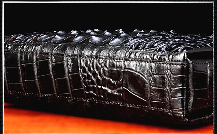 Túi xách da cá sấu của nam chính hãng Ví da cá sấu - STX291
