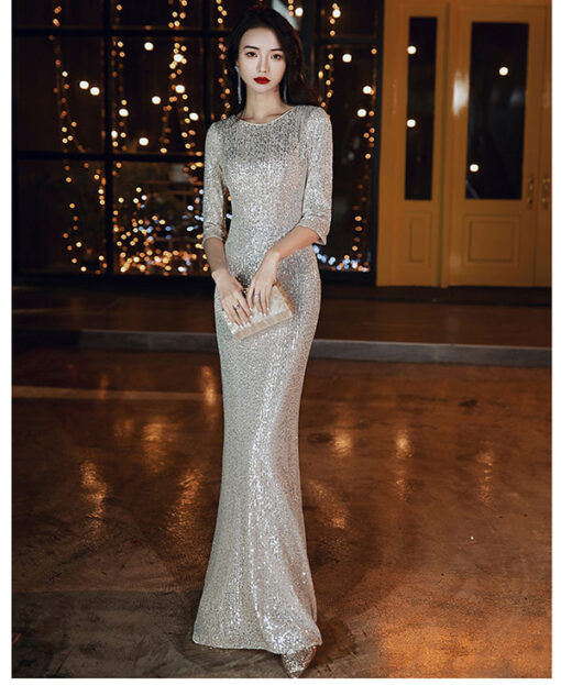 Đầm dự tiệc cao cấp kiểu Hàn Quốc - Đầm dạ hội đẹp - VDH11