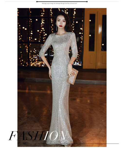 Đầm dự tiệc cao cấp kiểu Hàn Quốc - Đầm dạ hội đẹp - VDH11 (6)