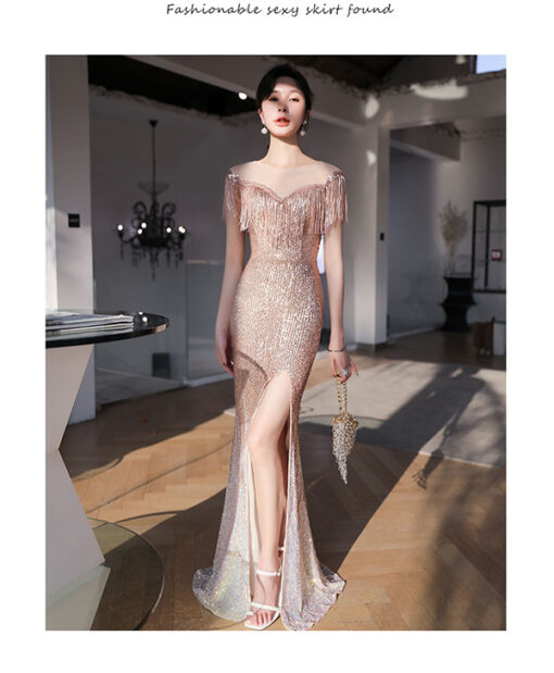 Đầm xòe cao cấp kiểu Hàn Quốc - Đầm dạ hội cao cấp - VDH24