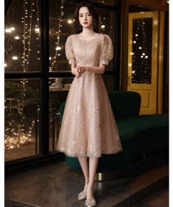 Mẫu đầm dạ hội cao cấp kiểu Hàn Quốc 2023 - VDH05