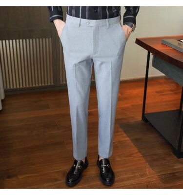 Quần tây công sở cao cấp màu xám trắng - QT4 (4)