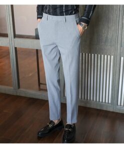 Quần tây công sở cao cấp màu xám trắng - QT4 (4)
