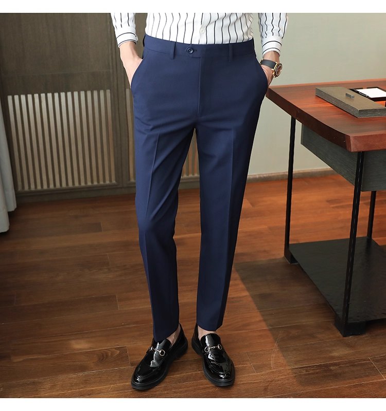 Quần tây nam đẹp màu đen than - QT05 (3)