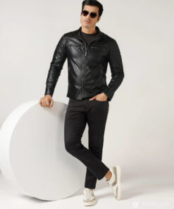 Áo Da Bò áo khoách nam hàng hiệu - AD149 (2)