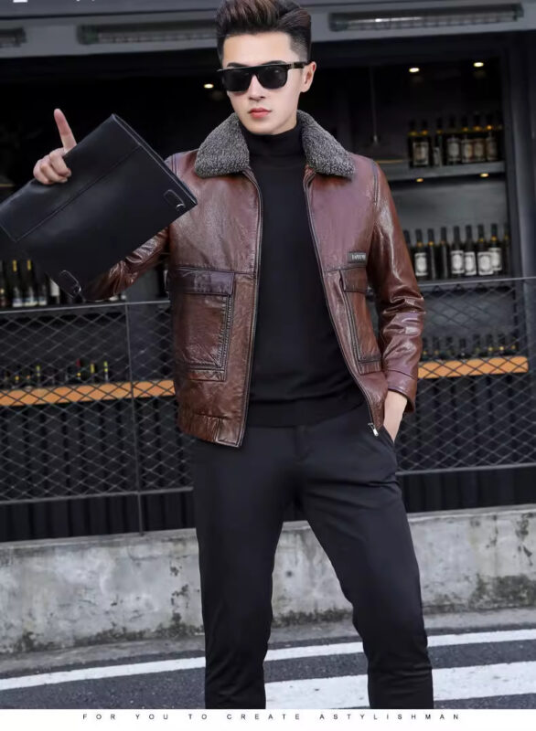 Áo khoác da nam hàng cao cấp - AD154 (5)