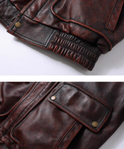 Áo khoách da bò nam hàng hiệu - AD142 (1)