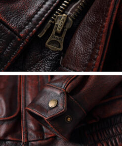 Áo khoách da bò nam hàng hiệu - AD142 (1)