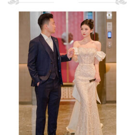 Đầm Dạ Hội Cao Cấp Hà Nội TPHCM - VDH139 (2)