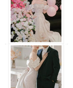 Đầm Dạ Hội Cao Cấp Hà Nội TPHCM - VDH139 (2)