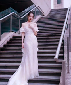 Đầm Dạ Hội Cao Cấp Hà Nội TPHCM - VDH139 (2)