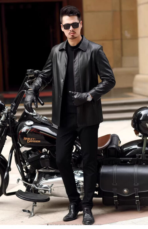 Áo da nam cao cấp hàng hiệu - AD161 (3)