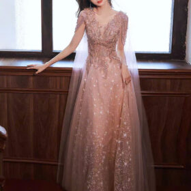 Đầm dạ hội cao cấp TPHCM Shopviets - VDH153 (2) (1)