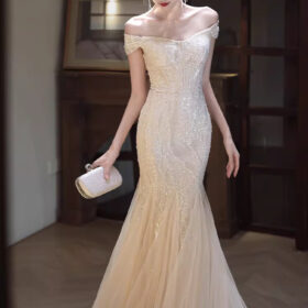 Địa chỉ bán đầm dạ hội đẹp ở tphcm - VDH155 (1)