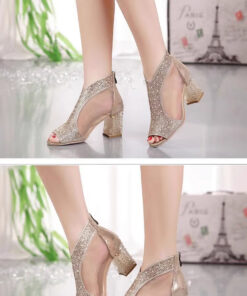 Giày sandal cao gót nữ Sành điệu - GSD13 (1)