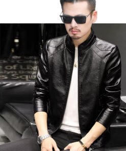 Mua áo da nam cao cấp thời trang - AD162