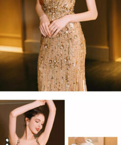 Địa chỉ bán đầm dạ hội đẹp ở TPHCM Shopviets - VDH200 (6)