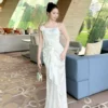 Đầm Dạ Hội Mango Nhún Eo RO208 Size S M L - DHLK10 (4)