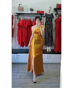 Đầm Dạ Hội Thiết Kế Lệch Vai Trẻ Trung - DHLK14 (7)