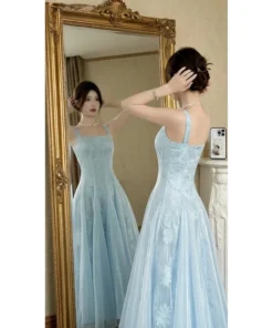 Đầm dạ hội cao cấp DR15 ren hoa 3D - DHLK12 (3)