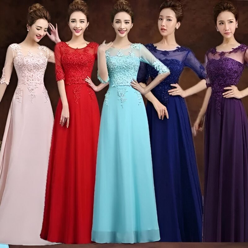 Đầm dạ hội sang trọng - DHLK07 (1)